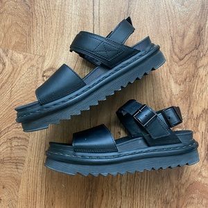 Dr Martens Voss Leather Strap Sandals